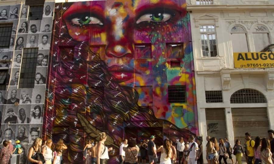 3-Hour Urban Arts Walking Tour - The Ethnicities mural: culture, identity, and global influences