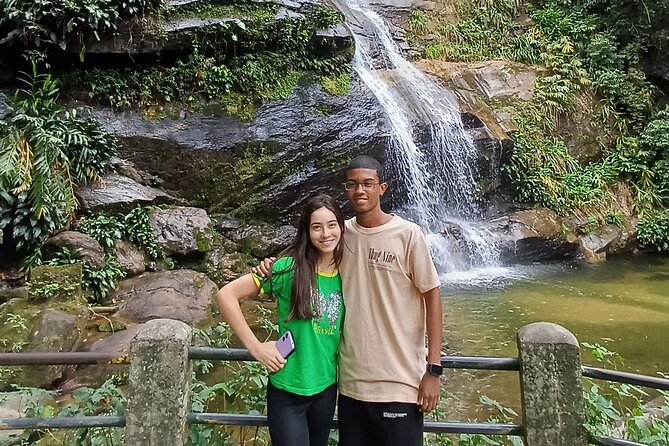 4x4 Tijuca National Park Rio de janeiro - Cascatinha Taunay: cascade views and a real lagoon swim break