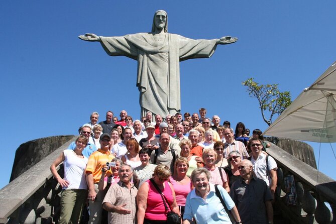 A Day in Rio: Christ the Redeemer, Sugarloaf Mountain, Selaron with Lunch - Corcovado and Christ the Redeemer: how to use your 1-hour window