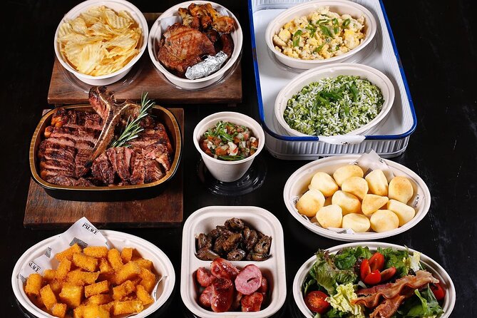 Brazilian BBQ Guided Dinner in Rio with Wine Pairing - Salad bar and farofa: your secret weapon before the grill takes over