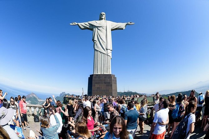 Christ the Redeemer by Van and Selarón Steps - Escadaria Selarón: Colorful Art, Photo Pressure, And Stairs Reality