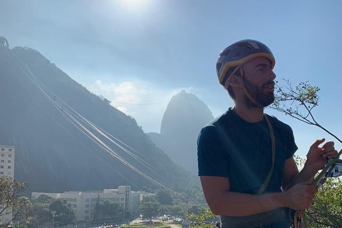 Climbing Baptism + Sugarloaf Mountain summit - The Hike to Pão de Açúcar: Steep Work and a Beginner Rope Stretch