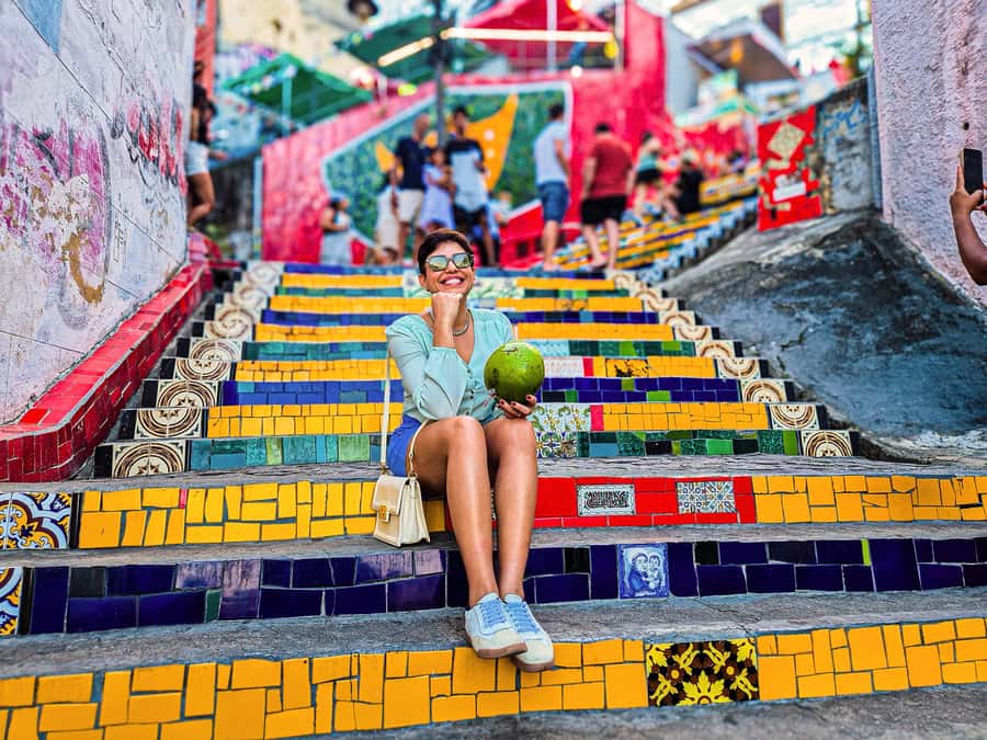 Corcovado, Sugarloaf Mountain, and Selarón Steps 6-Hour Tour - Santa Teresa and the Selarón Steps: street art with momentum