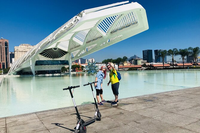 E-Scooter Ride: Lapa + Santa Teresa + Selaron Stairs - Santa Teresa to Selarón, on electric power