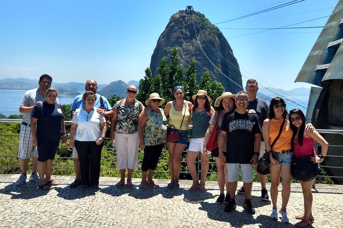Exclusive Full Day in Rio: Pickup at the Sea Port Terminal - Morro da Urca and Sugarloaf: two cable car tops, one flow