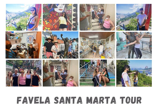 Favela Santa Marta Tour - Trailler Mirante do Pedrao: Sugarloaf and Guanabara Bay From the Top