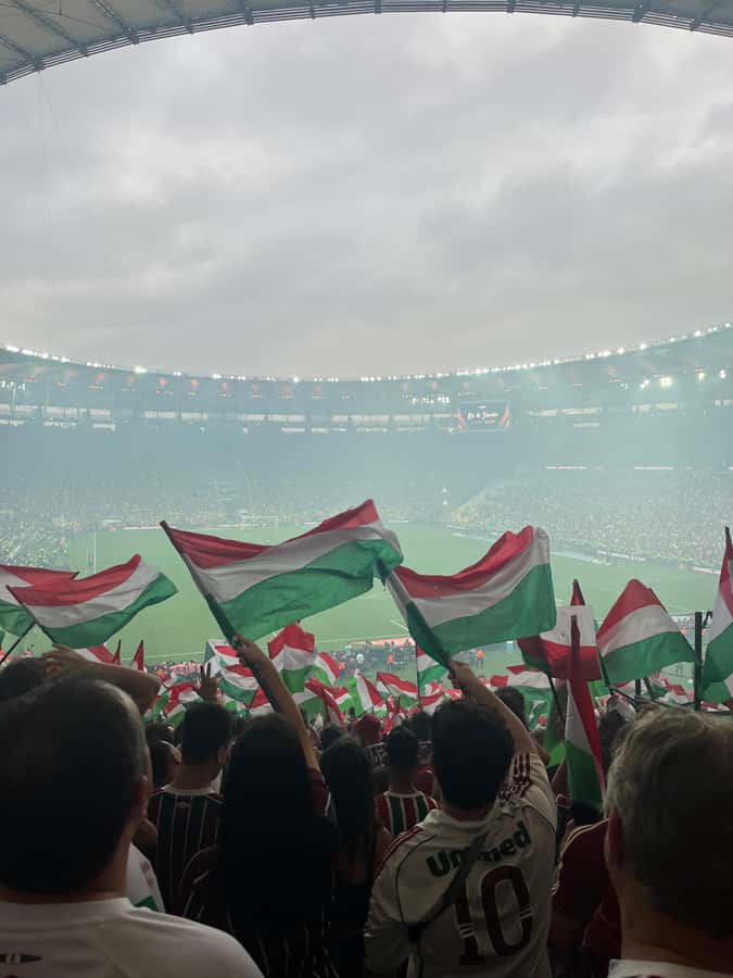 Fluminense Football Match at Maracanã with Local Hosts - The walk to Maracanã and why being early helps