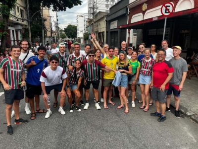 Fluminense Football Match at Maracanã with Local Hosts