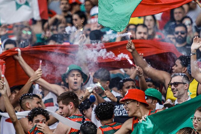 Football in Rio: Match Ticket with Welcome Drink - Why São Januário Fans and Flags Matter