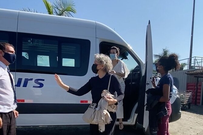 From Rio de Janeiro airports & hotels): shared shuttle to Angra dos Reis - Airport pickup works fast: Santos Dumont and Galeão meet-ups