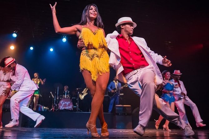 Ginga Tropical Show and Samba Class - Getting There: Transfers to Theater Leblon Sala Fernanda Montenegro
