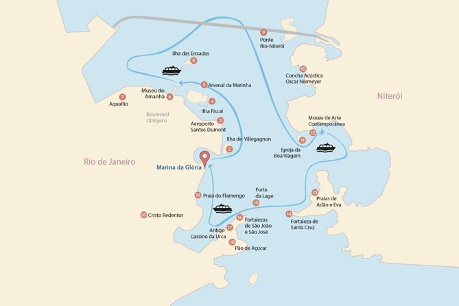 Guanabara Bay Catamaran Tour in Rio de Janeiro with Transfer - Key highlights to know before you go