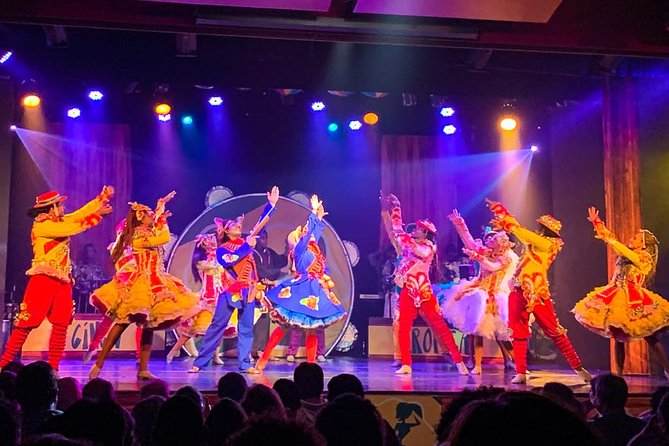 Guided Tour to DE Ginga Tropical Music Show with Dinner - Dinner: included, but not a full free-for-all