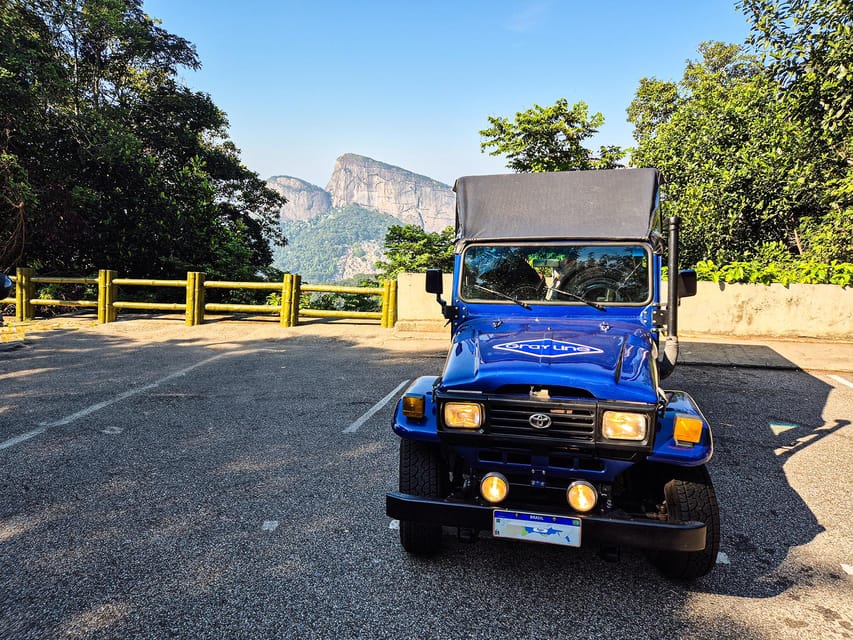 Jeep'n'Green: Rio Botanical Garden & Tijuca Rainforest Tour - Jeep tour in the Tijuca Atlantic Forest: photo stops with real altitude