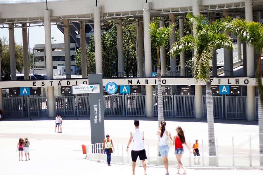 Maracana Stadium - Behind the Scenes Tour - The Fun Part: Tunnel, Press Moments, Penalties, and Photos