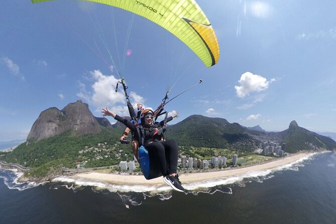 Paragliding Tandem Flight in Rio de Janeiro - Tandem Paragliding in Rio: Pedra Bonita to Pepino Beach