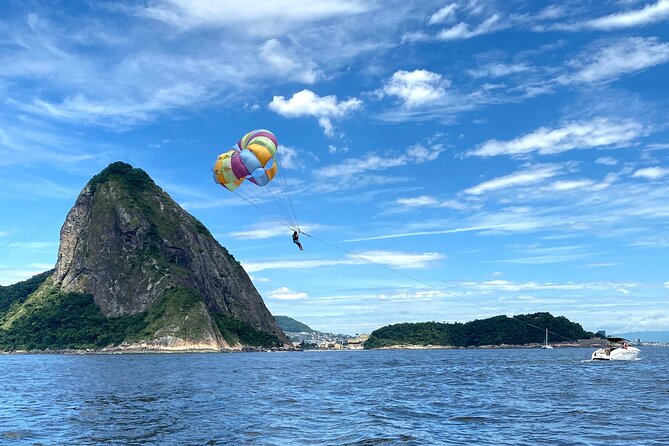 Parasailing in Rio de Janeiro - The big payoff: seeing Sugarloaf, Ipanema, and Copacabana from above