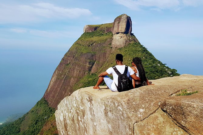 Pedra Bonita Hiking Tour - Tijuca National Park - Rio de Janeiro - Riding through Tijuca National Park between stops