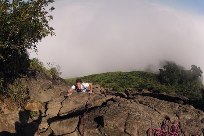Pedra da Gavea Hike - (Gavea's Rock) - Near-the-Top Climbing: 15m of Challenge, Not Chaos