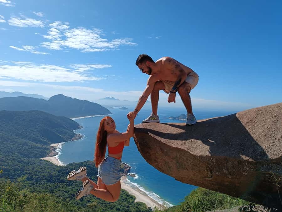 PEDRA DO TELÉGRAFO - The most incredible view of Rio de Jane - Pedra do Telégrafo view, the photo effect you came for