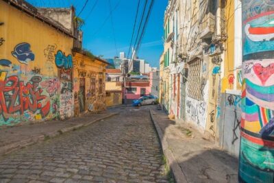 Private guided walking tour of the Santa Teresa neighborhood