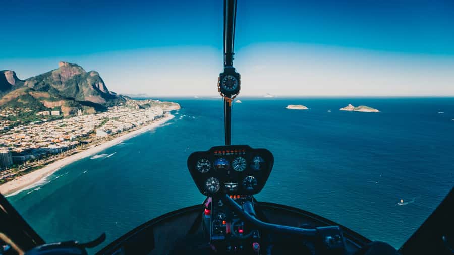 Private Helicopter tour - Rio de janeiro in 20min - What You See From the Cockpit: Beaches to Ipanema