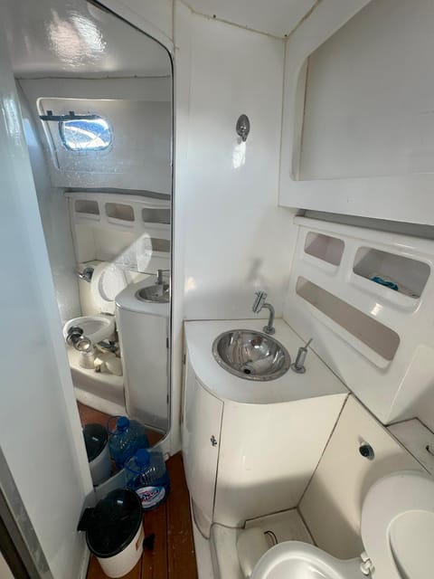 Private speedboat tour in Rio de Janeiro - The onboard barbecue: bring your food, let the sailor cook it