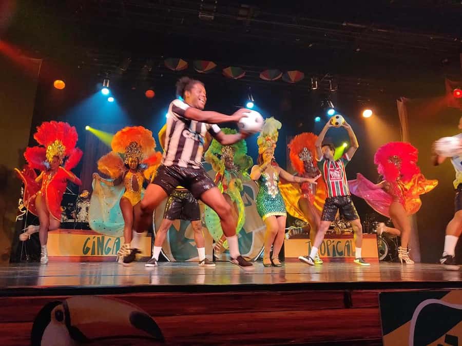 Rio: Access to the Ginga Tropical Samba and Folklore Show - The included Samba class, what you will likely get out of it