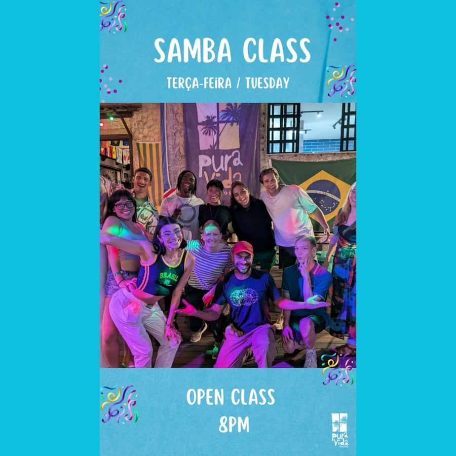 Rio: Caipirinha Workshop and Samba Class - Samba Class Runs About 8:00 to 8:30, With Real Steps
