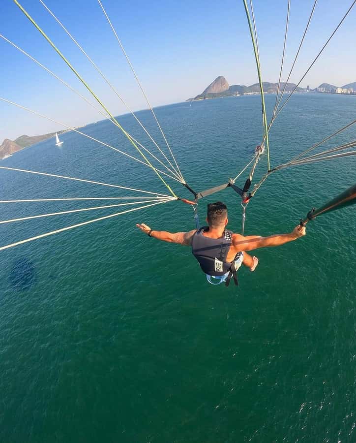 Rio de Janeiro: 2-Hour Boat Trip with Parasailing - Instructor and Language Options: Smooth Communication Helps Your Flight Go Better