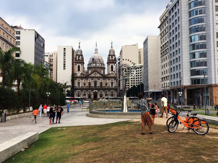 Rio de Janeiro: 4-Hour Afternoon Walking Tour - São Bento Monastery, 1590, and the kind of craftsmanship you can see