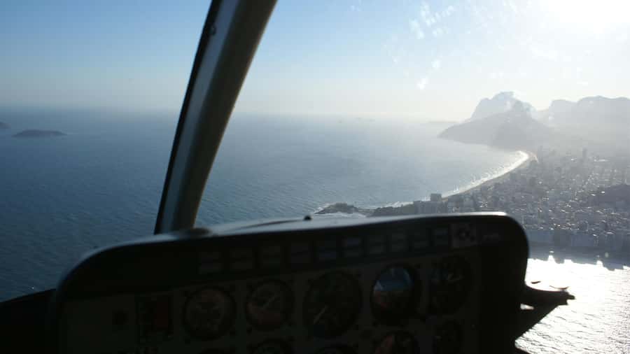 Rio de Janeiro by Air: 10-Minute Helicopter Tour - The Christ the Redeemer lap, seen from above