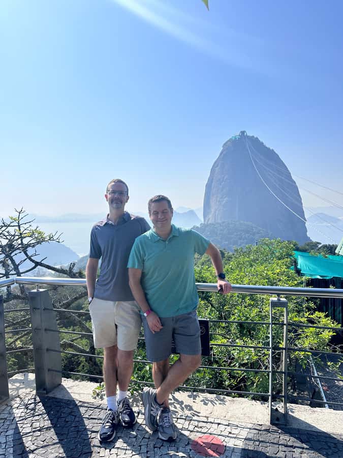 Rio de Janeiro Christ Redeemer by train Sugar Loaf Private - The transition to Sugarloaf: spotting Rio landmarks along the way