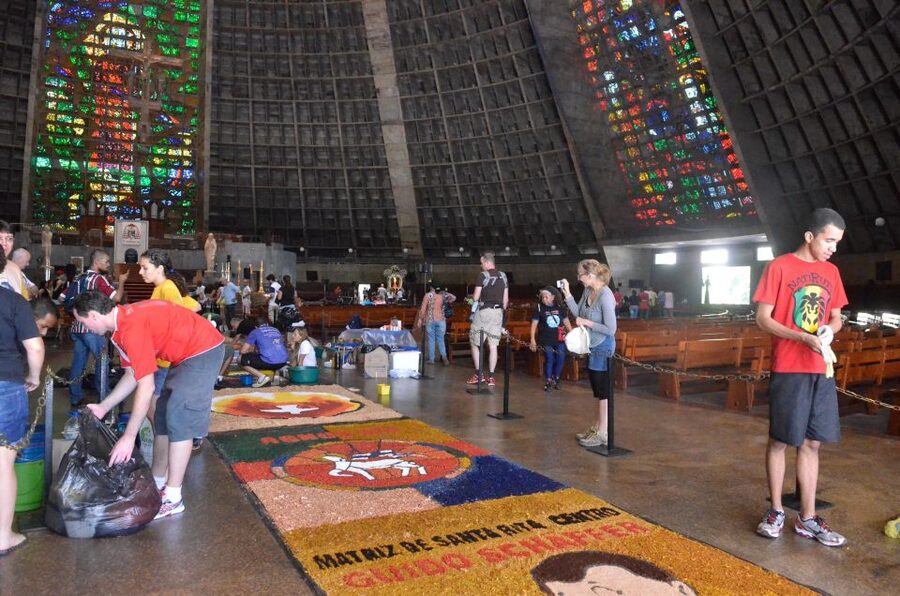 Rio de Janeiro: City Sightseeing Full Day Tour - Metropolitan Cathedral of Rio: modern architecture with stained glass color