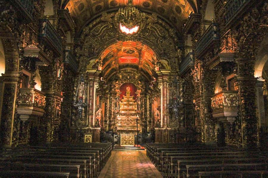 Rio de Janeiro Downtown Tour - São Bento Monastery: The Inside That Flips the Mood
