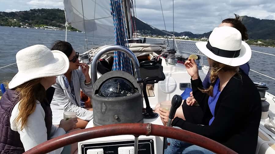 Rio de Janeiro: Guanabara Bay Sunset Sailing Tour & Drinks - Guanabara Bay cruising: calm water and landmark context