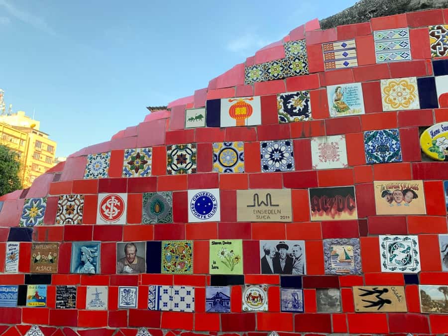 Rio de Janeiro: Half-Day Christ the Redeemer and City Tour - Selarón Steps: the 250-step mosaic by Jorge Selarón