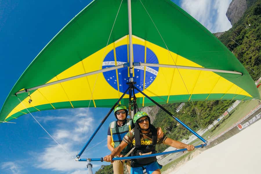 Rio de Janeiro: Hang Gliding Tandem Flight - Tijuca National Park jeep ride and the Pedra Bonita ramp