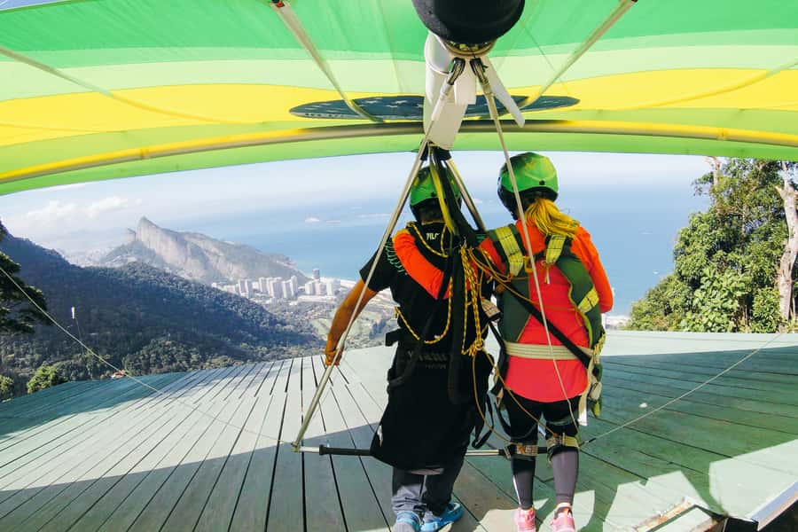 Rio de Janeiro: Hang Gliding Tandem Flight - In the air: what your 7 to 15 minutes feel like