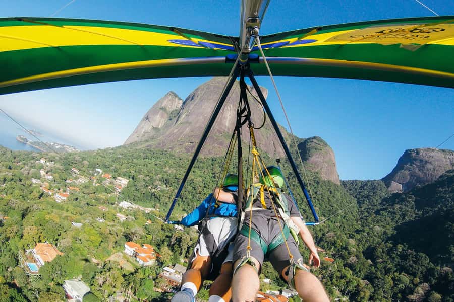 Rio de Janeiro: Hang Gliding Tandem Flight - The included GoPro coverage, plus the upgrades people rave about