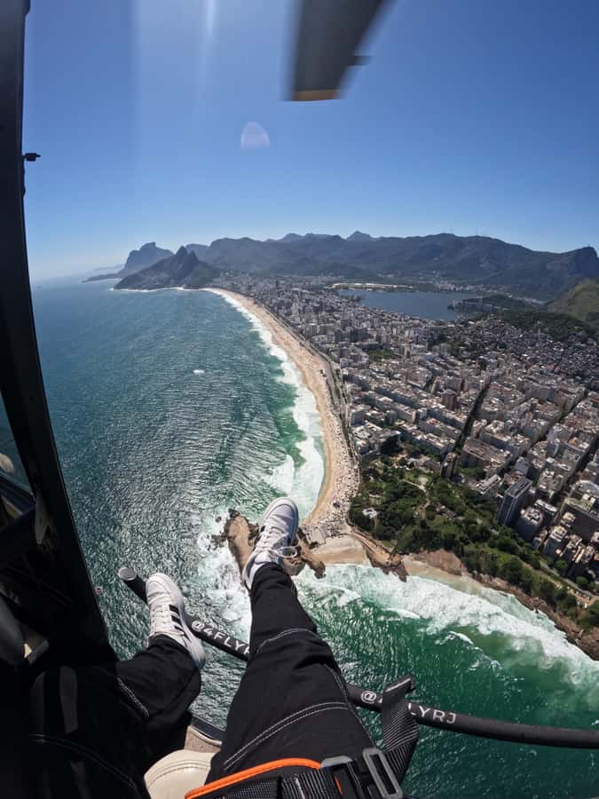 Rio de Janeiro: Helicopter Tour - Christ the Redeemer moment: angles, scale, and weather notes