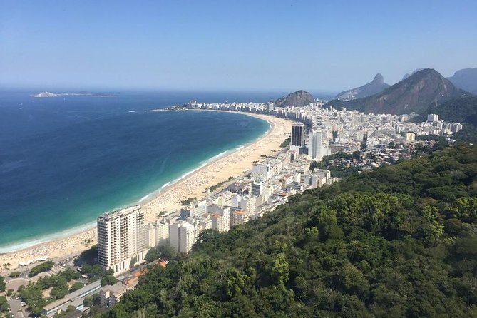 Rio de Janeiro Helicopter Tour - Christ the Redeemer - From the Lagoa side toward the Botanical Garden and beyond