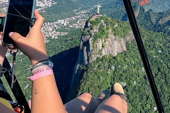 Rio de Janeiro: Helicopter Tour Without Doors at Christ the Redeemer - Doorless flying, minus the chaos