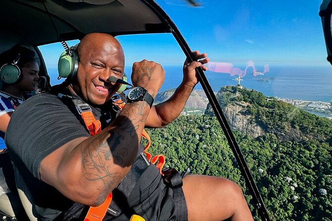 Rio de Janeiro: Helicopter Tour Without Doors at Christ the Redeemer - How the itinerary flows over Rio’s coast