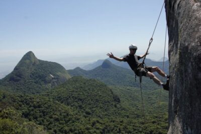 Hiking and Rappelling at Tijuca Forest