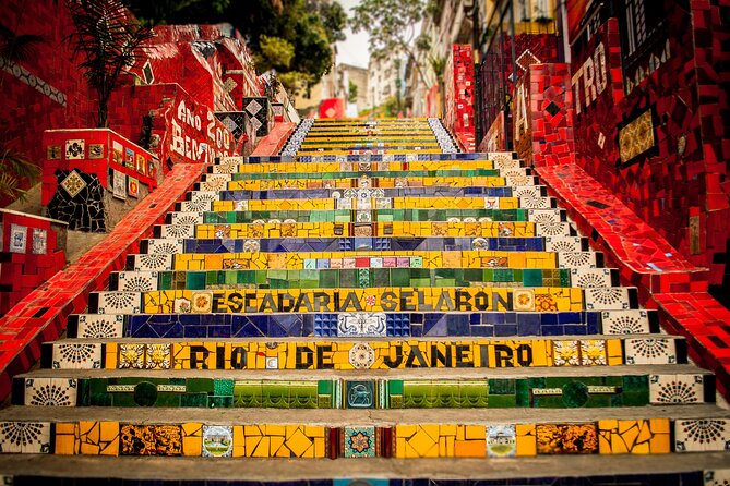 Rio de Janeiro in One Day City Tour Including Lunch - Escadaria Selarón: the quick hit you’ll remember for its color