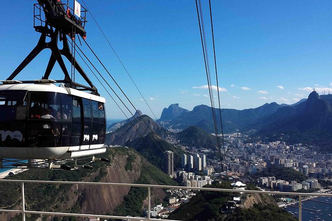 Rio de Janeiro in One Day City Tour Including Lunch - Cable cars at Morro da Urca and Sugarloaf: plan for a cool top