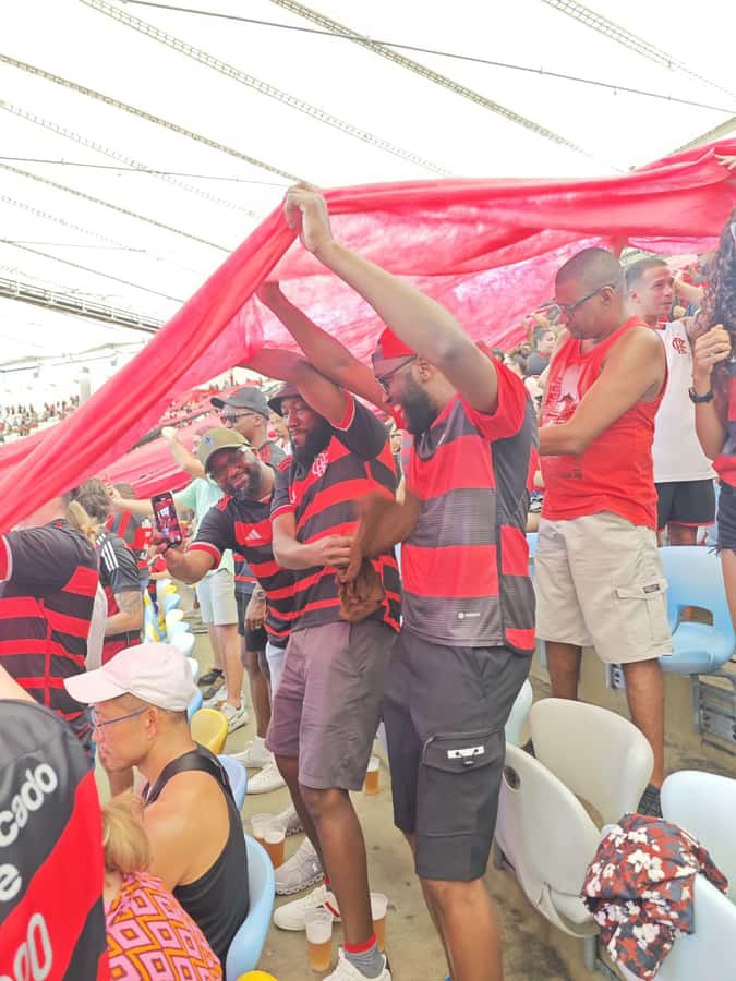 Rio de Janeiro: Maracanã Stadium Match Ticket with Drink - From Praça Varnhagem, Your Meeting Point and First Walk