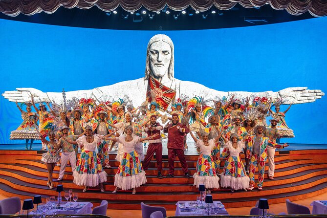 Rio DE Janeiro : Official Roxy Dinner Show - Dinner + Show - 7 PM doors, pre-show at 7:30, main show around 9:30