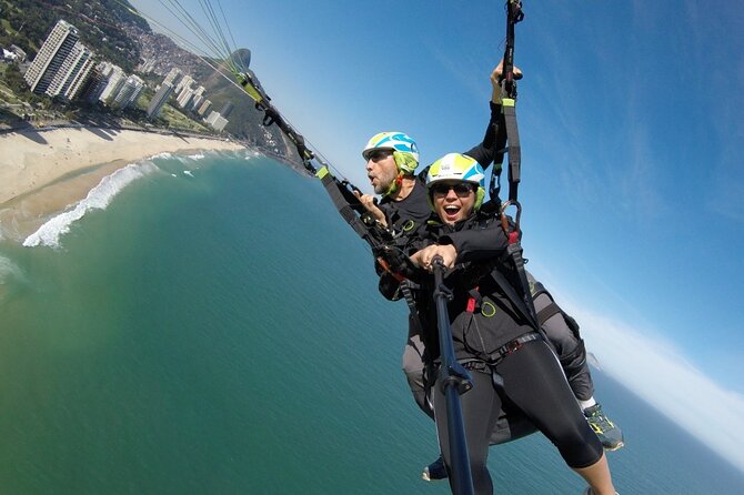 Rio DE Janeiro Panoramic Flight Parapente with BOMVOO.rio - Transport, equipment, and what is actually covered